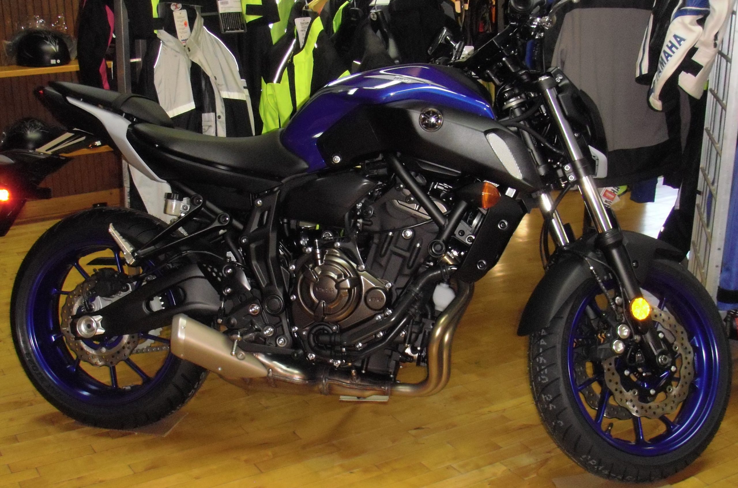 2019 Yamaha MT 07 abs Naked street bike Sporty engine. new 