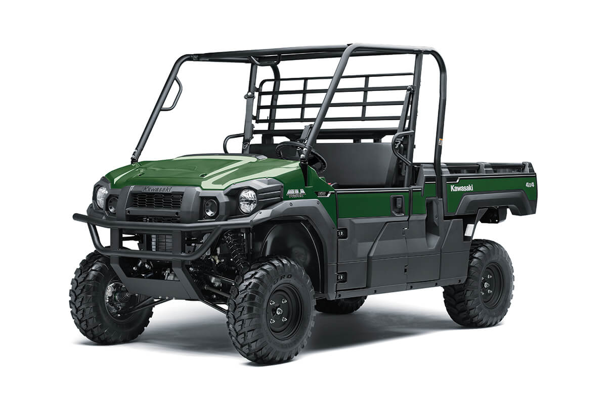 2022 Kawasaki Mule PROFX EPS 3 person SxS / UTV Long Bed Green